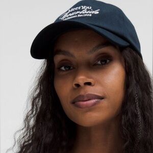 NWT Lululemon Meet You Court side Classic Ball Cap Tennis Club blue S/M